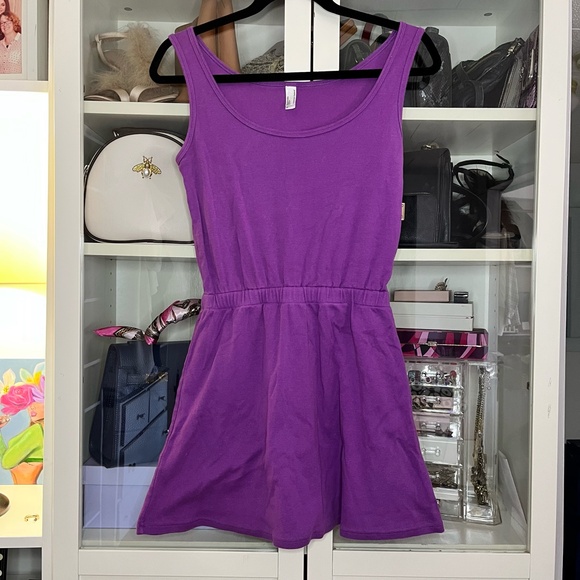 American Apparel Dresses & Skirts - Classic Girl Purple American Apparel Dress M Sustainable Edition